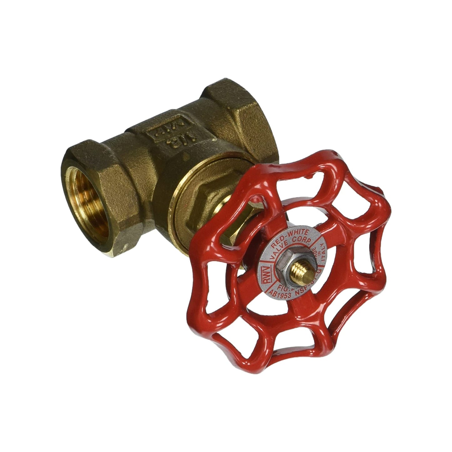 Red-White Valve 206AB - Lead Free Brass Gate Valve, FNPT x FNPT, 3"