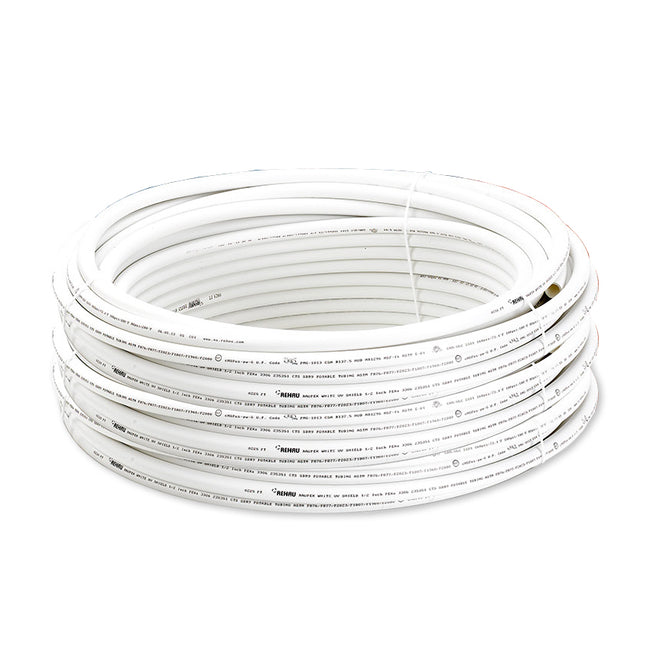 235371-313 - 3/4" RAUPEX White UV Shield Pipe, 300 ft coil (91.4 m)