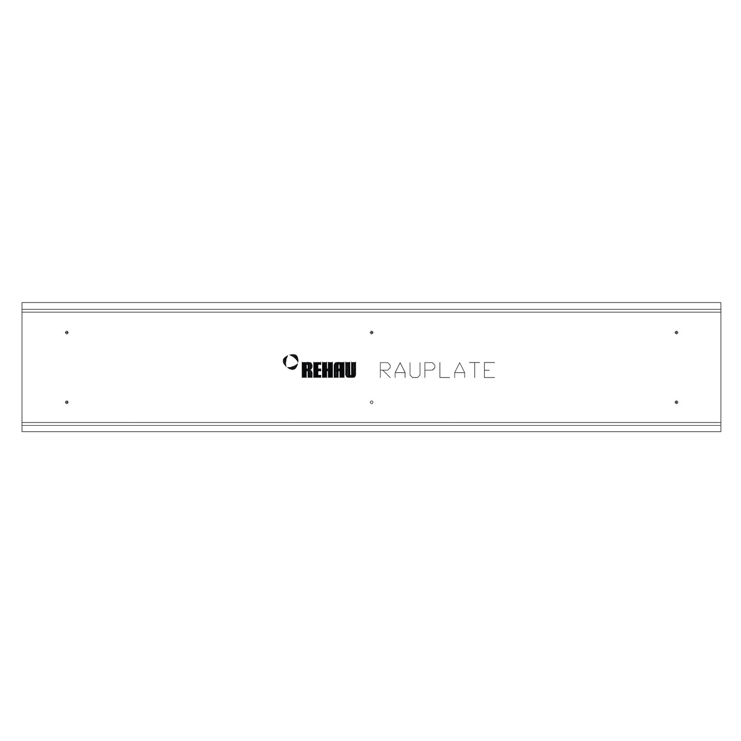 298926-001 - RAUPLATE Heat Transfer Plate  For 1/2" RAUPEX