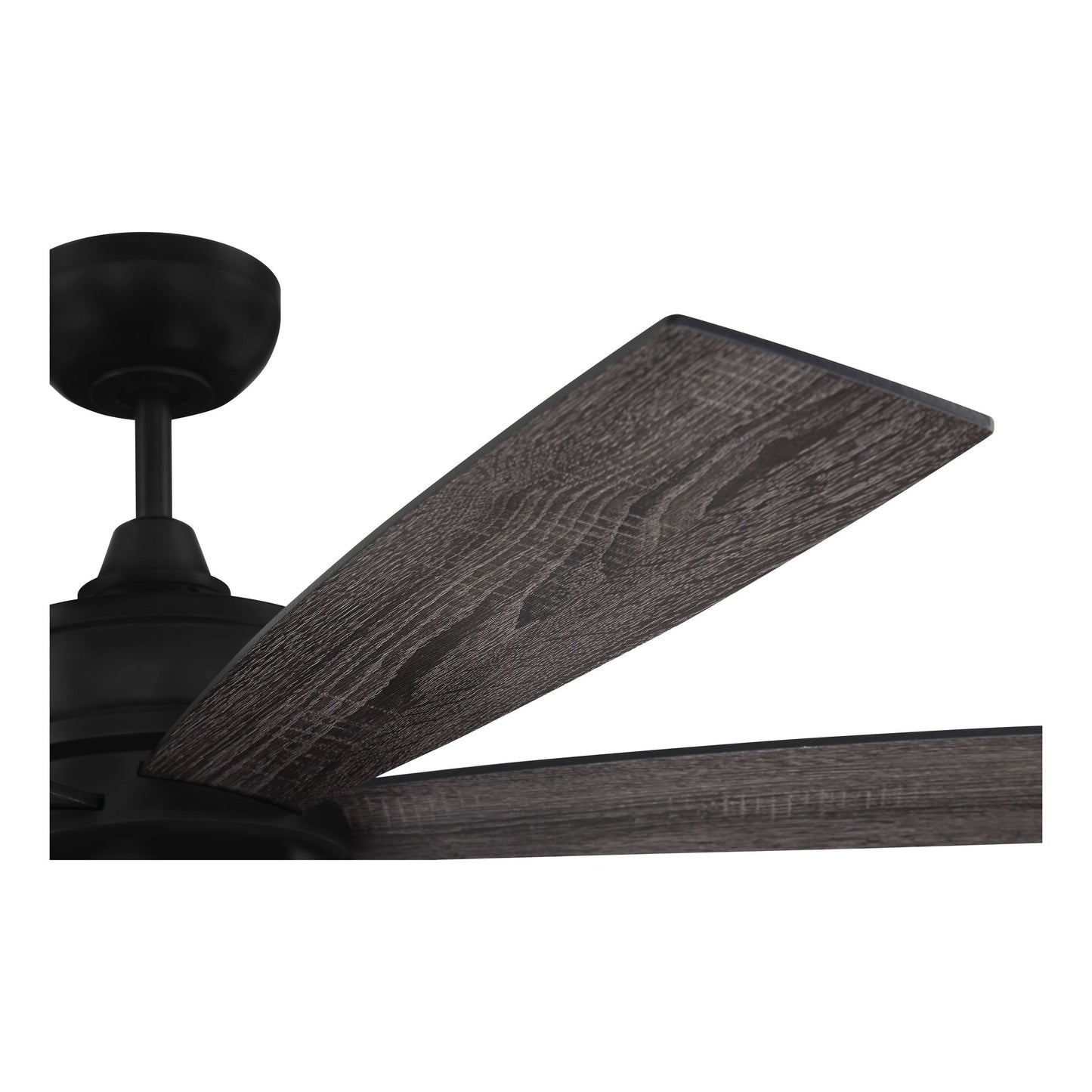 RGD52FBPN6 - Rugged 52" 6 Blade Indoor / Outdoor Ceiling Fan with Light Kit - Remote/WiFi - Flat Bla