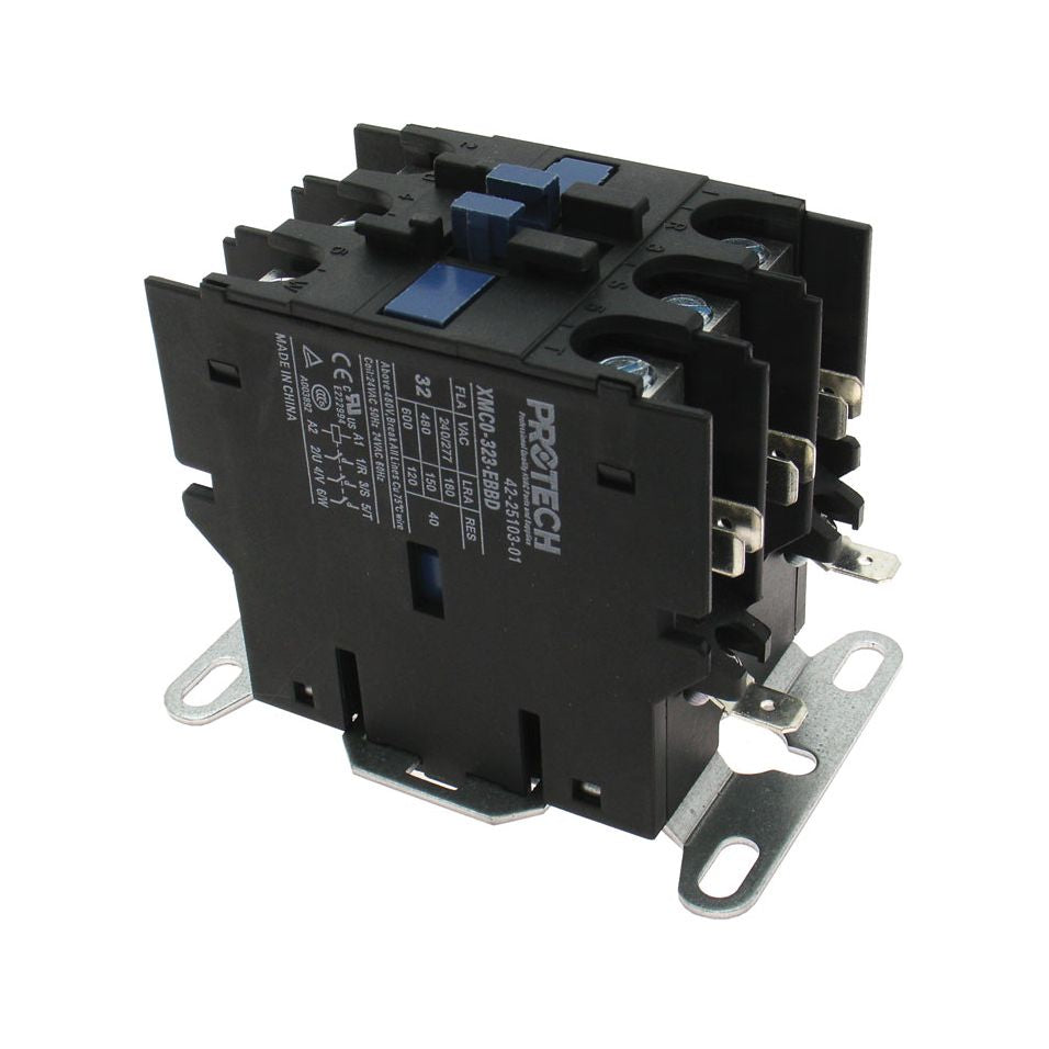 42-25103-01 - PROTECH Contactor - 32A - 3-Pole - 24V