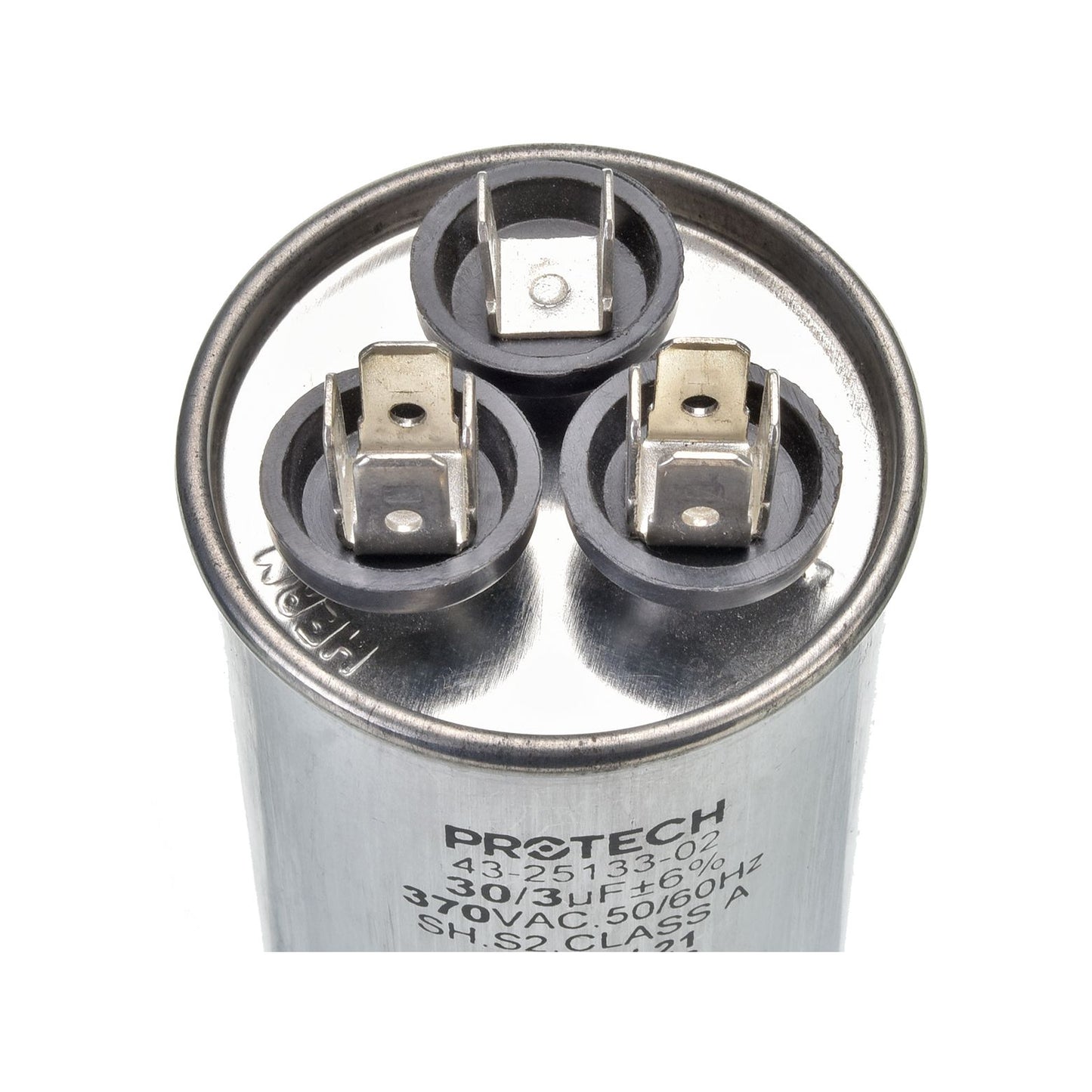 43-25133-02 - Dual Round Capacitor - 30/3 UF - 370V