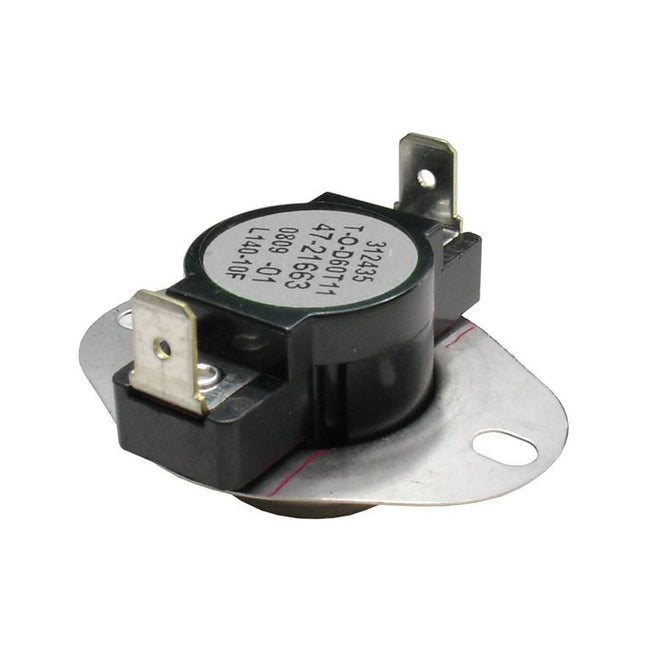 47-21663-01 - Limit Switch - Normally Closed - 130F Close - 140F Open - Auto Reset - 230V
