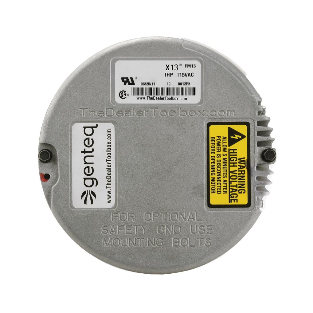 51-102280-09 - X-13 / Endura Pro 1 HP Blower Motor - 1 Phase - Variable Speed - 120V