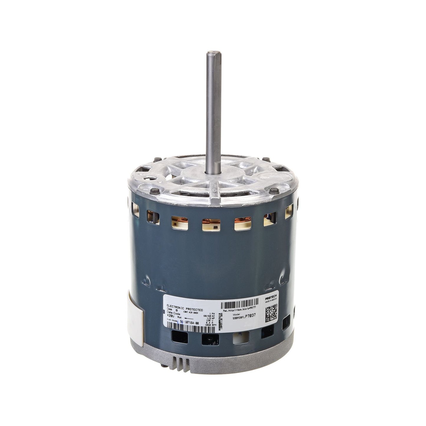 51-107164-10 - Ensite 1/2 HP Blower Motor - Variable Speed - 120V