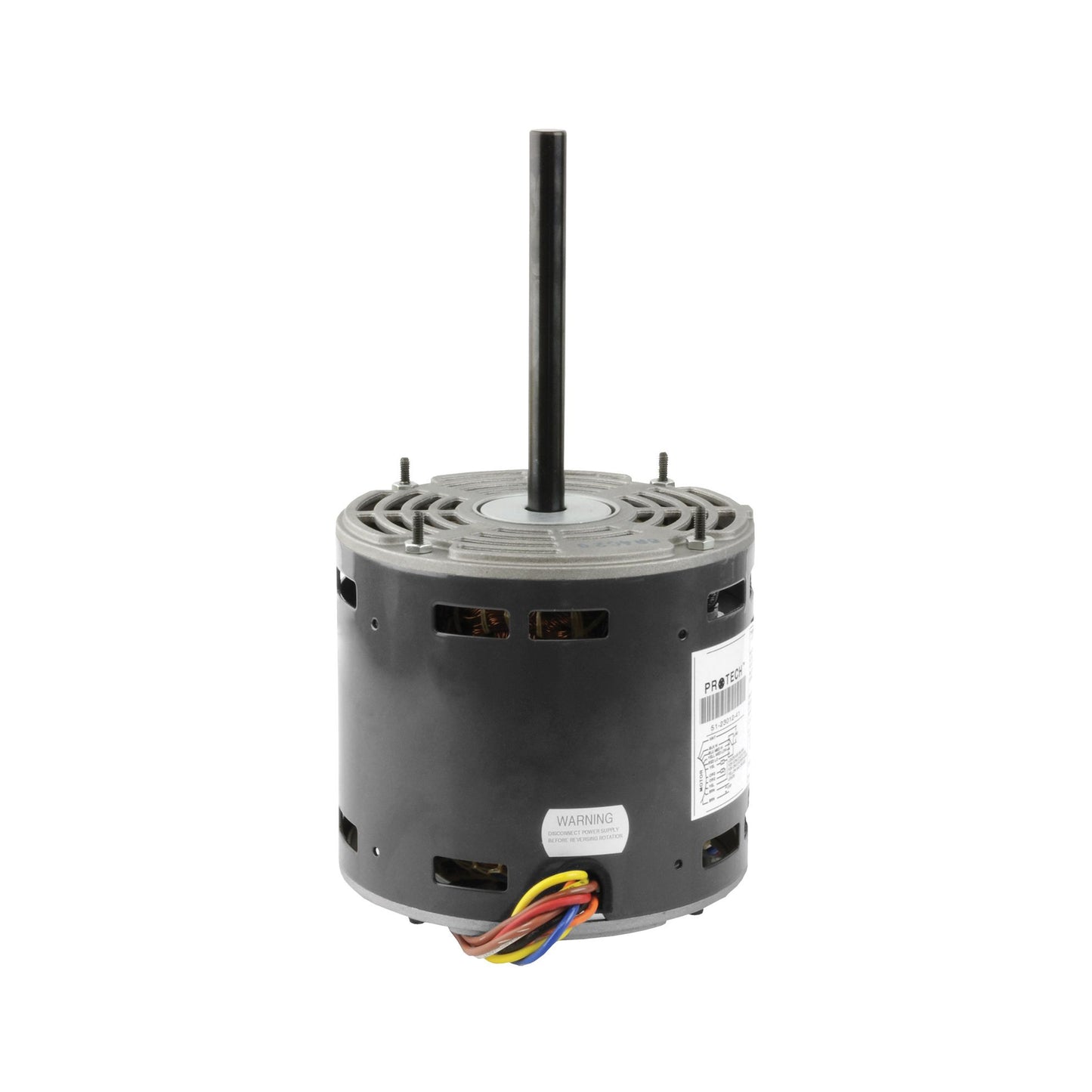 51-23012-41 - PROTECH TripSaver 1/6 to 1/2 HP Blower Motor - 1 Phase - 4 Speed - 1075 RPM - 120V