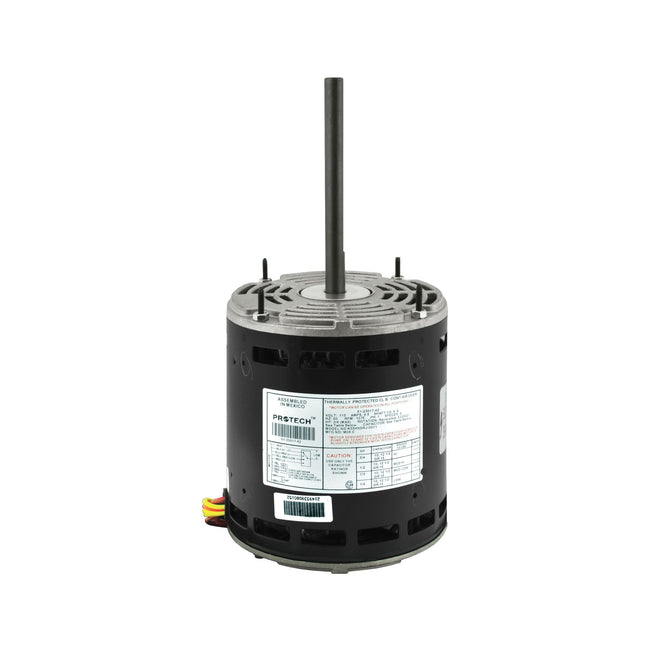 51-23017-42 - 1/4 to 3/4 HP PROTECH Blower Motor - 1 Phase - 4 Speed - 1075 RPM - 120V
