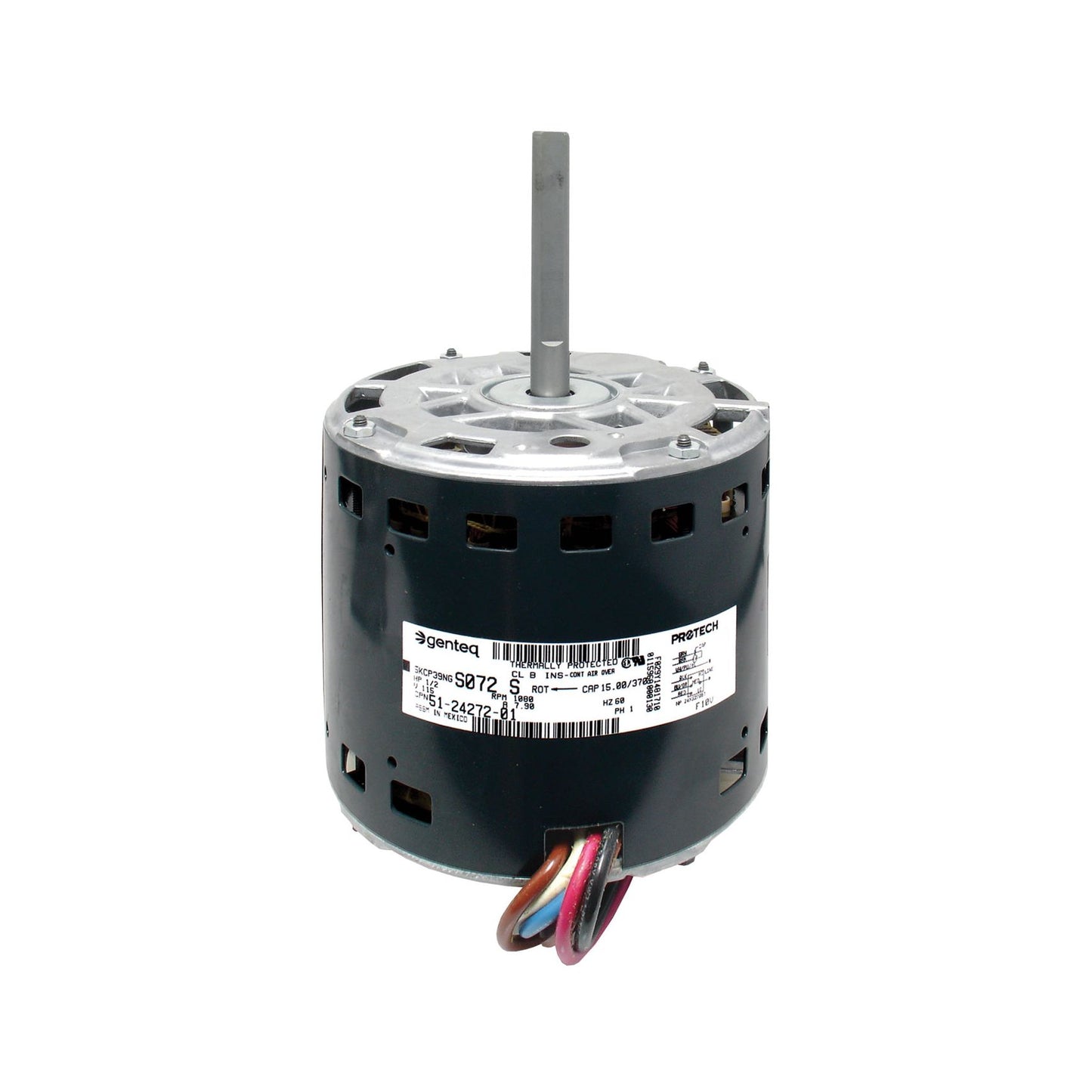 51-24272-01 - 1/2 HP Blower Motor - 1 Phase - 3 Speed - 1075 RPM - 120V