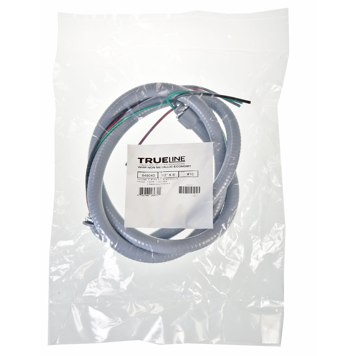 Rheem 849040 - HVAC Whip - 1/2" x 6 ft. Non-Metallic