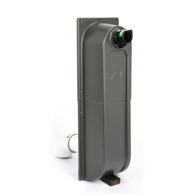 224047PP- Condensing Horizontal Vent Termination - 3x5 Concentric Raised Horizontal Snorkel Kit