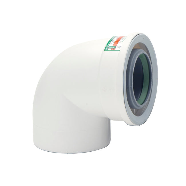 224078PP - 90 Degree Elbow - Condensing Tankless Water Heater Venting - 3" / 5"