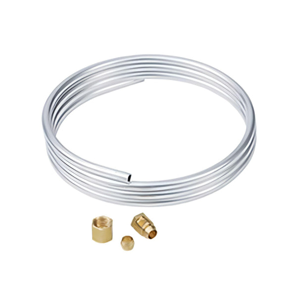 11-291 - 1/8" Aluminum Tubing with Fittings - 5" Roll