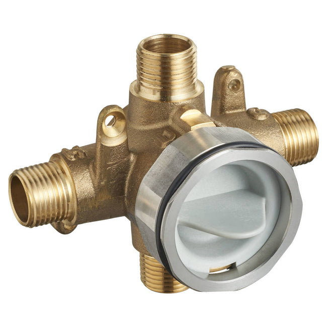 RU101 - Flash Shower Rough-in Valve with Universal Inlets and Outlets