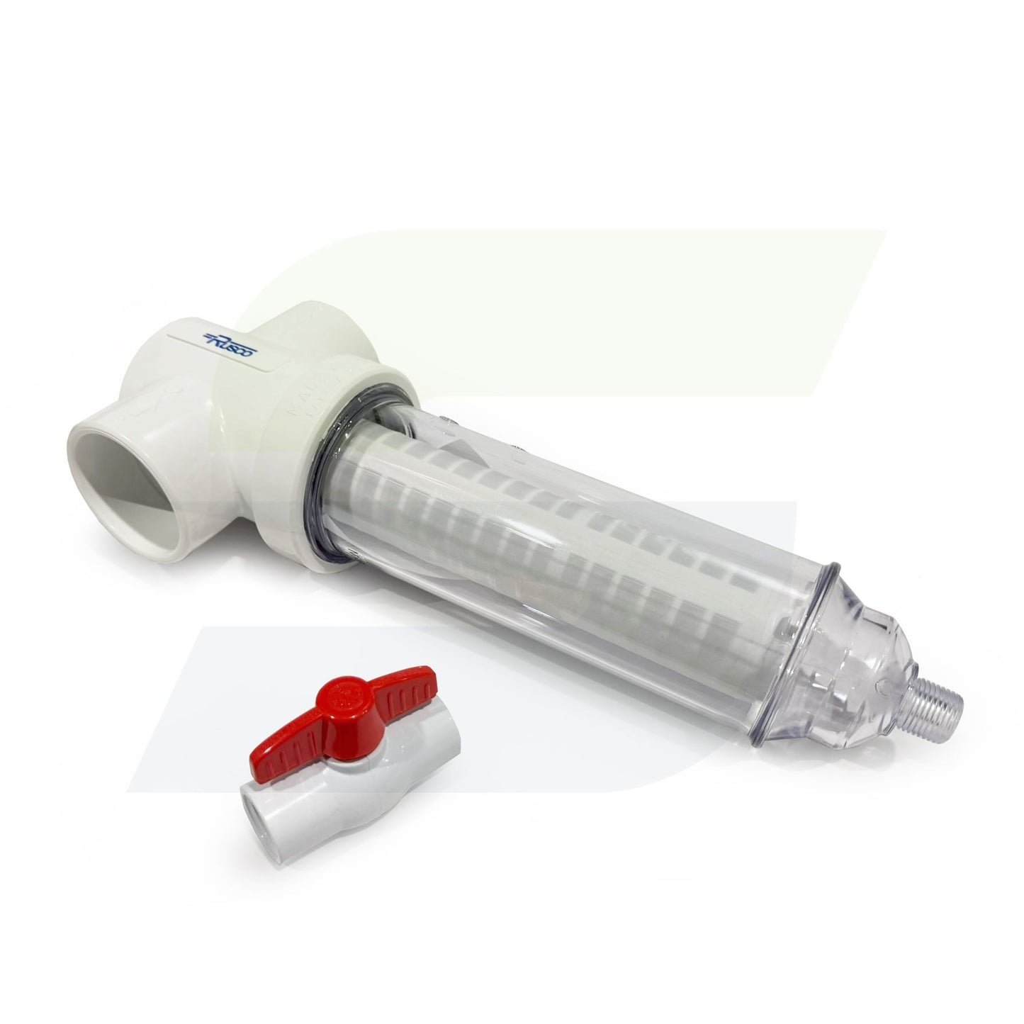 2-100-F - 2" Spin Down Sediment Trapper with Valve