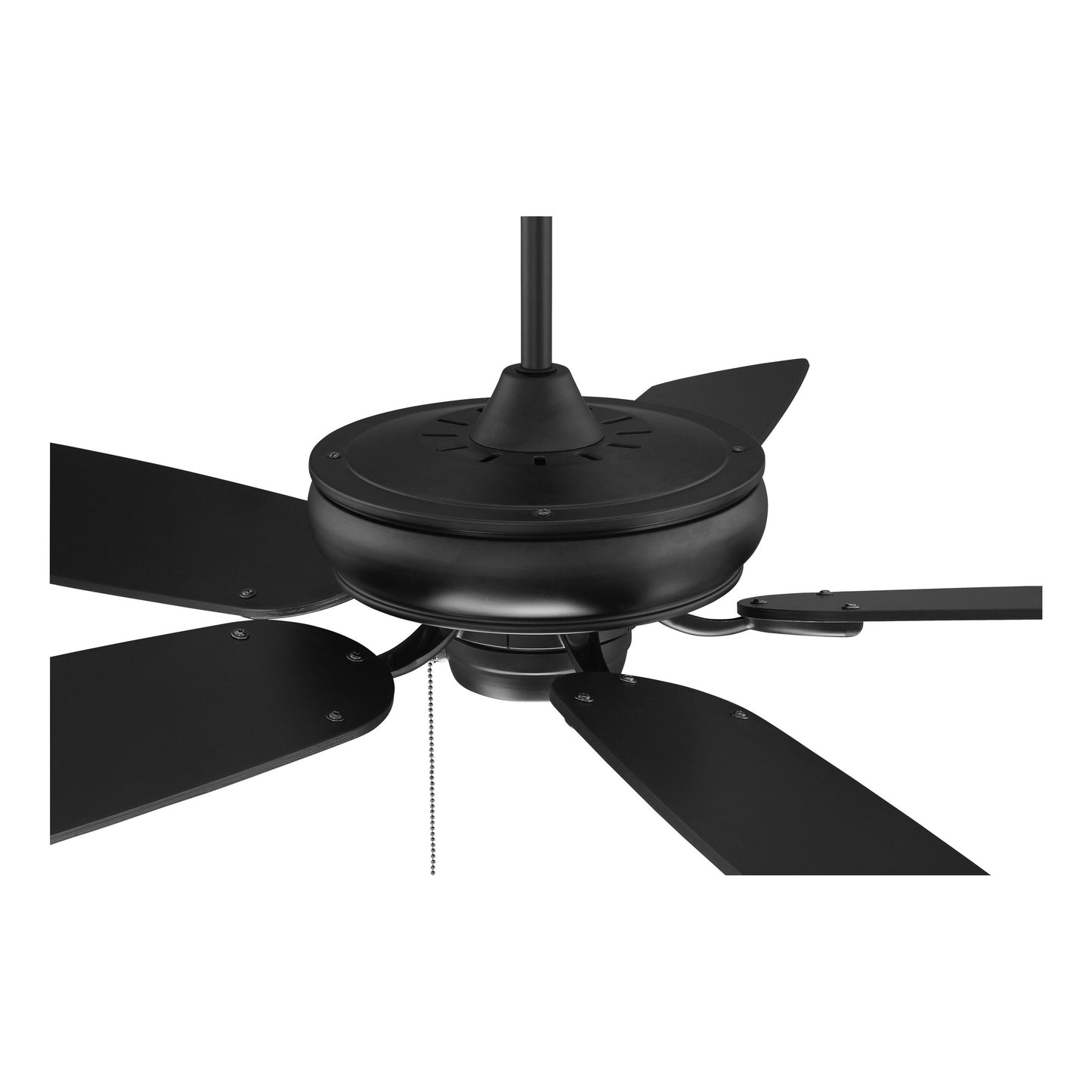 SAP56FB5 - Supreme Air Plus 56" 5 Blade Indoor / Outdoor Ceiling Fan - Pull Chain - Flat Black