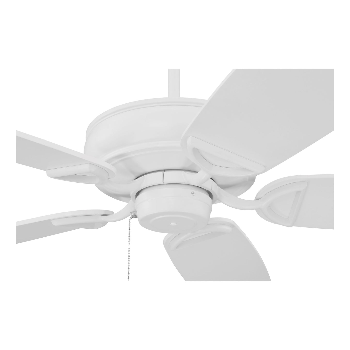 SAP56MWW5 - Supreme Air Plus 56" 5 Blade Indoor / Outdoor Ceiling Fan - Pull Chain - Matte White