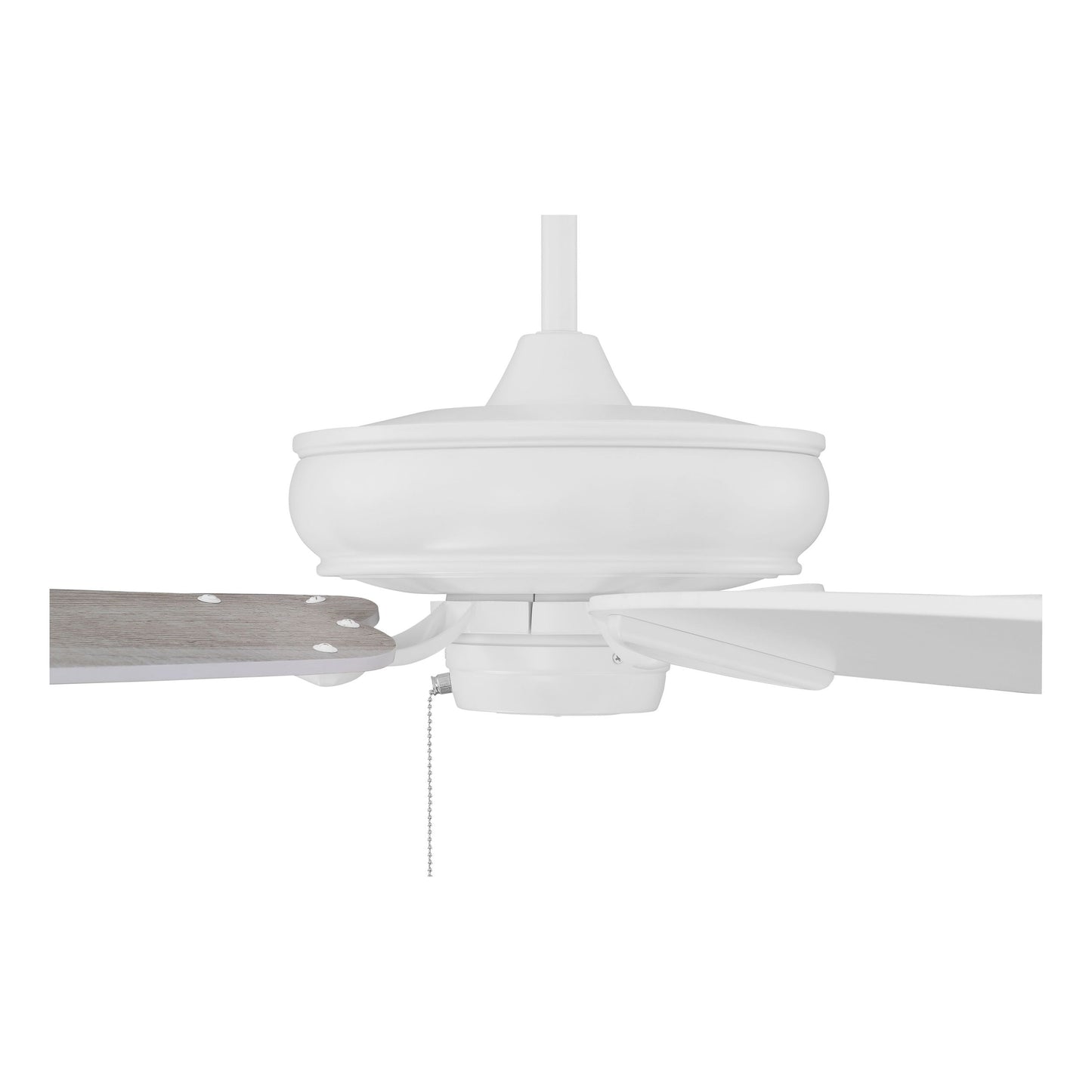 SAP56MWW5 - Supreme Air Plus 56" 5 Blade Indoor / Outdoor Ceiling Fan - Pull Chain - Matte White