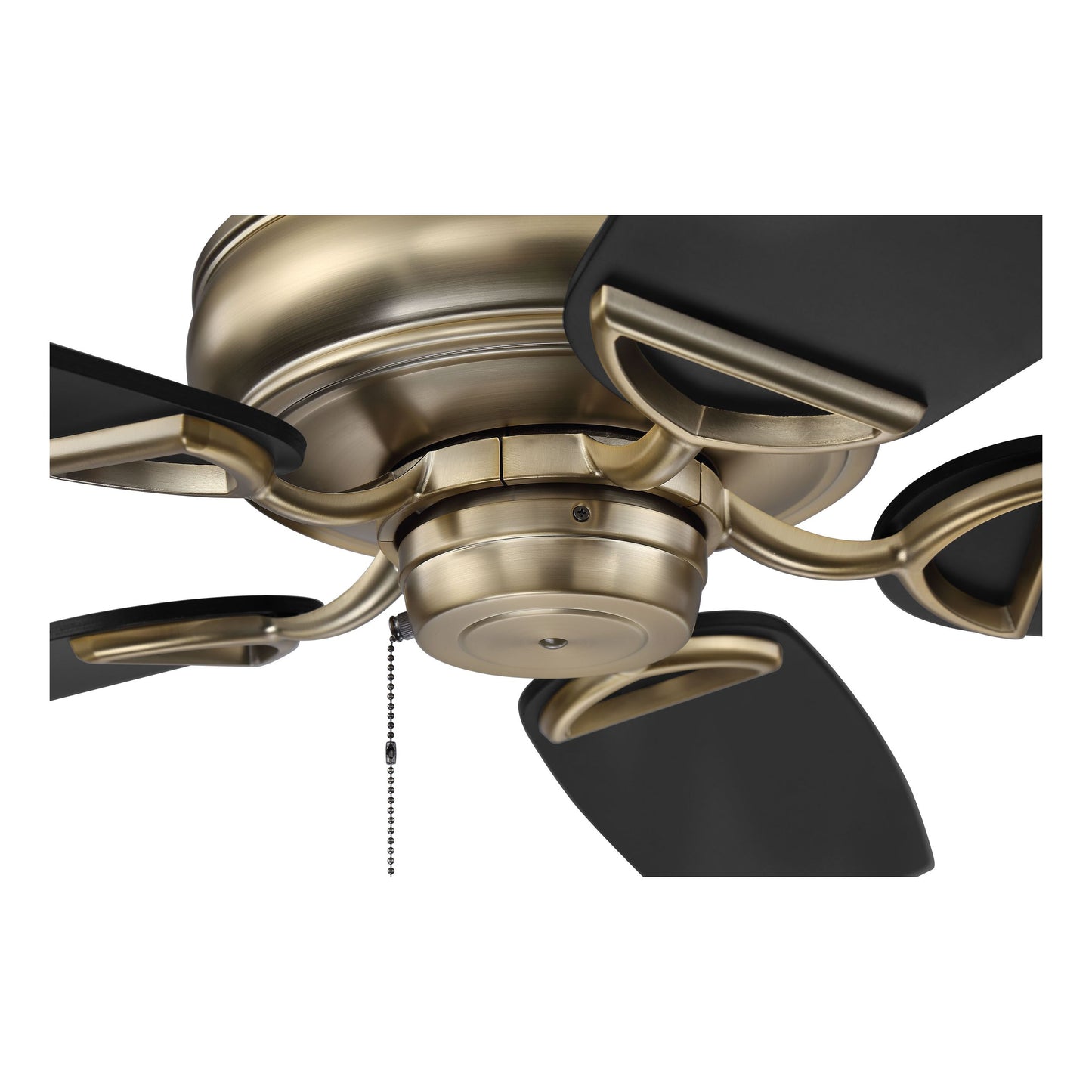 SAP56SB5 - Supreme Air Plus 56" 5 Blade Ceiling Fan - Pull Chain - Satin Brass