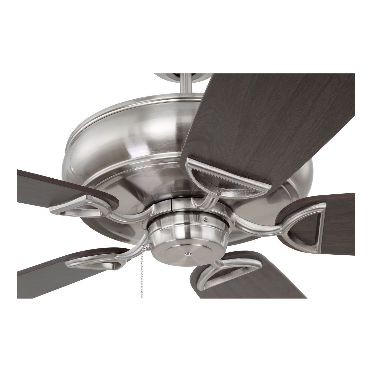 SAP62BNK5 - Supreme Air Plus 62" 5 Blade Ceiling Fan - Pull Chain - Brushed Polished Nickel