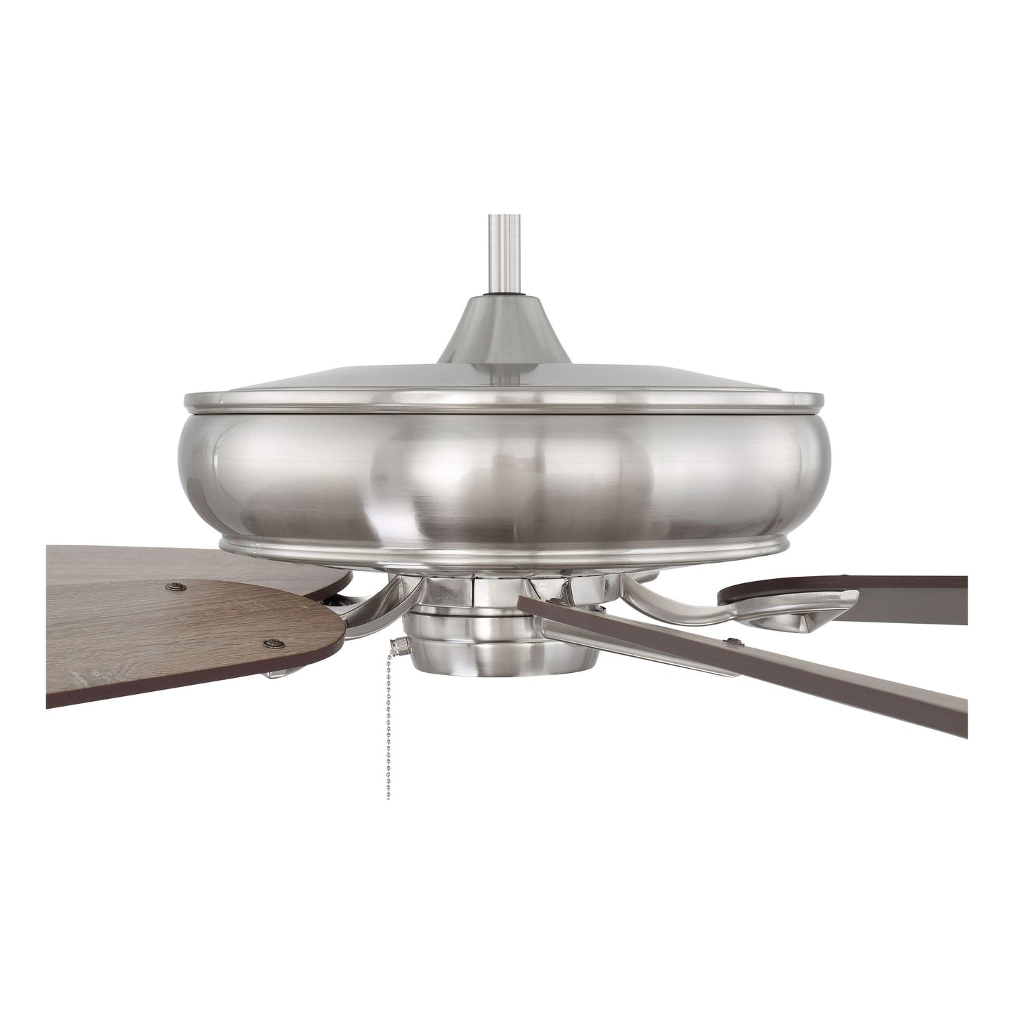 SAP62BNK5 - Supreme Air Plus 62" 5 Blade Ceiling Fan - Pull Chain - Brushed Polished Nickel