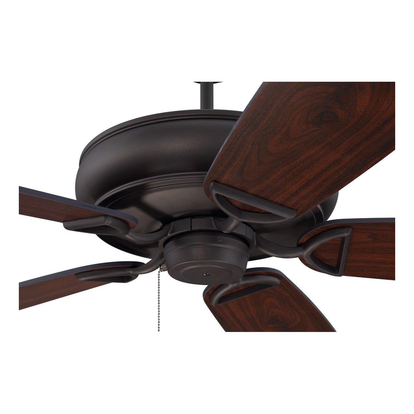 SAP62ESP5 - Supreme Air Plus 62" 5 Blade Indoor / Outdoor Ceiling Fan - Pull Chain - Espresso