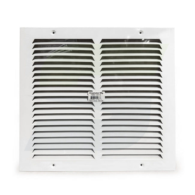 1050 Series - 12" x 12"- Return Air Grille in White