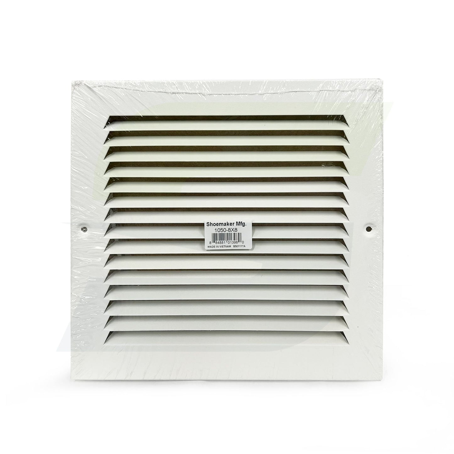 1050 Series - 8" x 8"- Return Air Grille in White