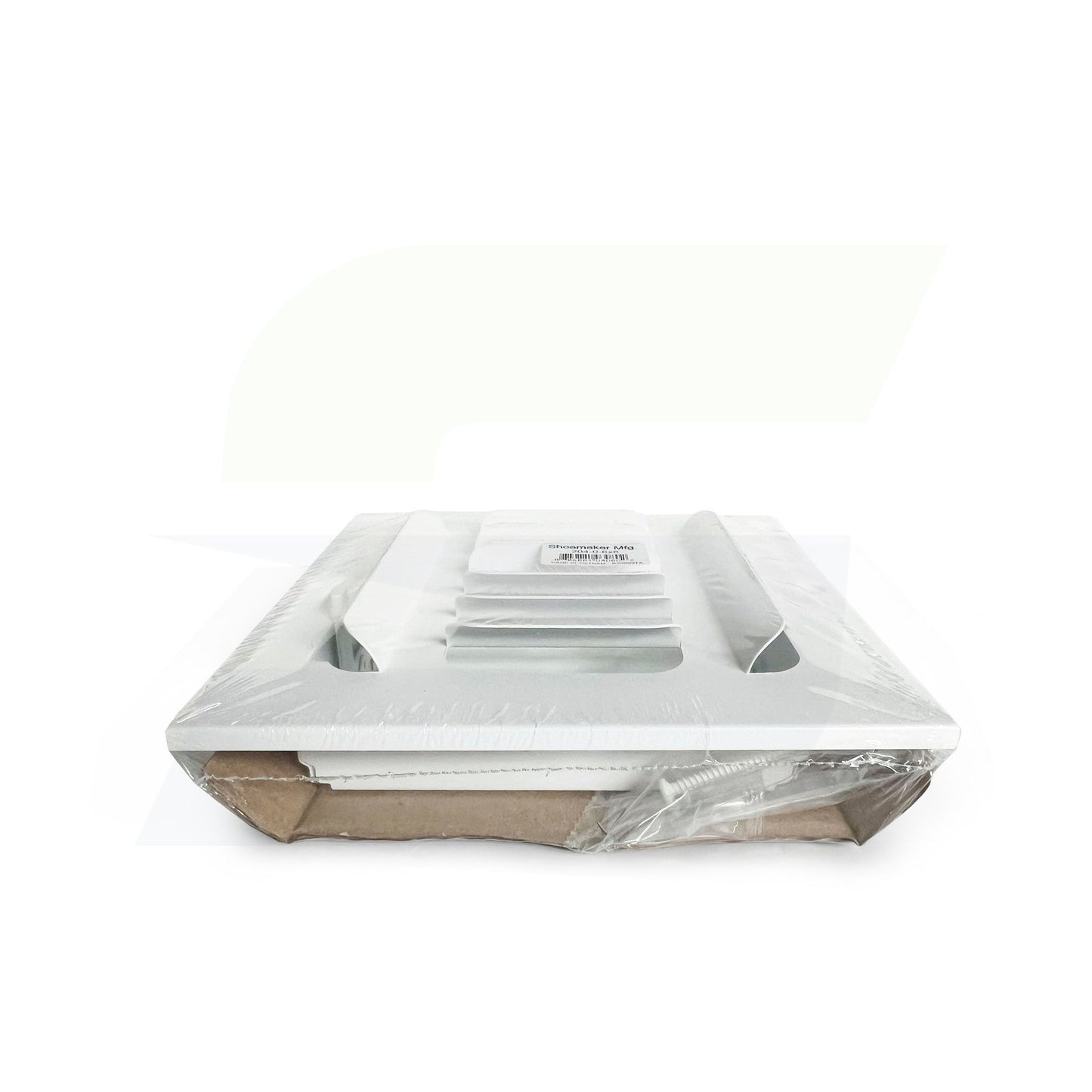 200 Series - 6" x 6" Stamped Curved Blade 4 Way Register in White