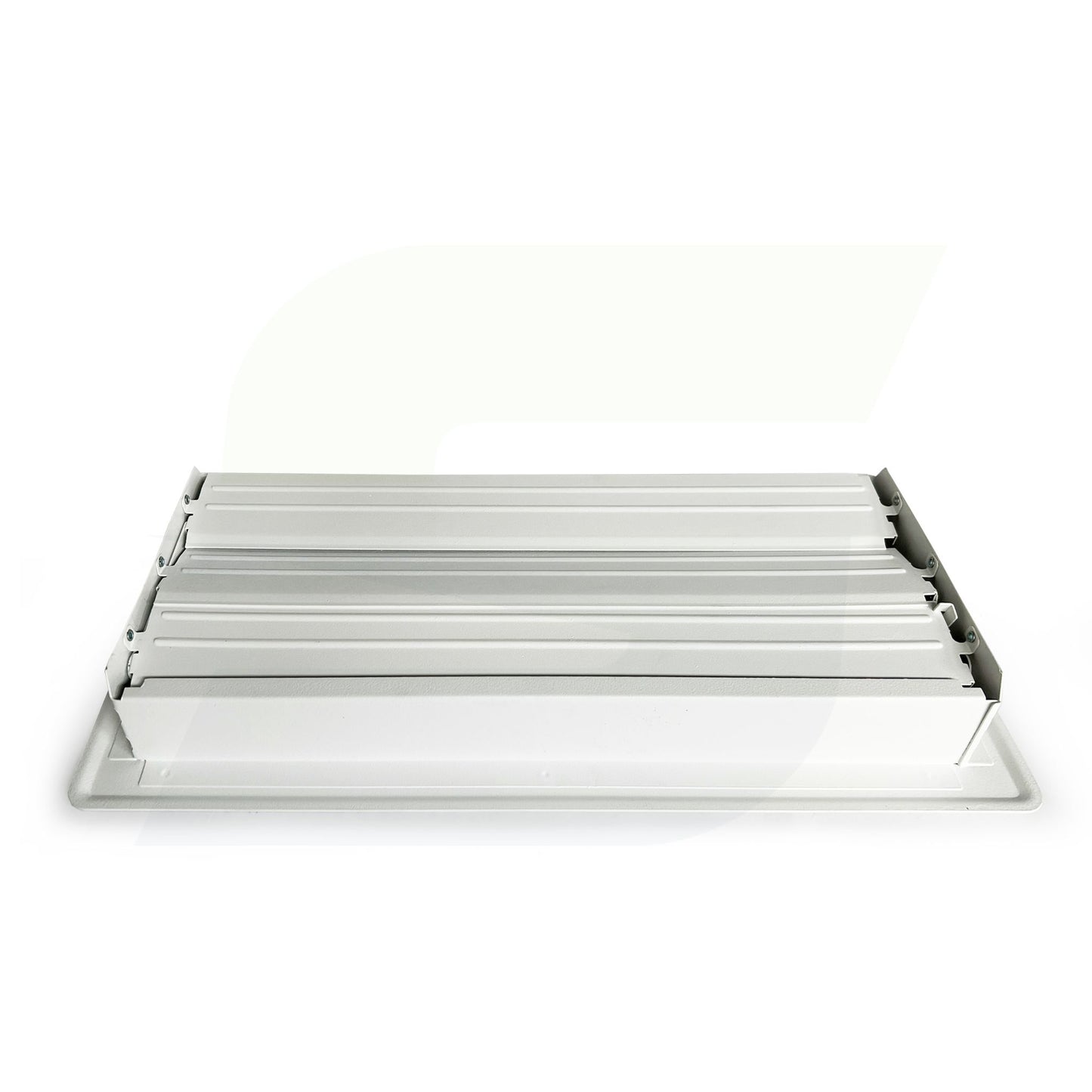 350 Series - 6" x 14" Heavy Gauge Stamped Deluxe Floor Register in White