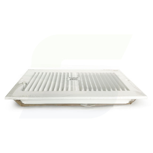 850 Series - 12" x 6" 2-Way Stamped Register for Ceilings / Walls in Soft White