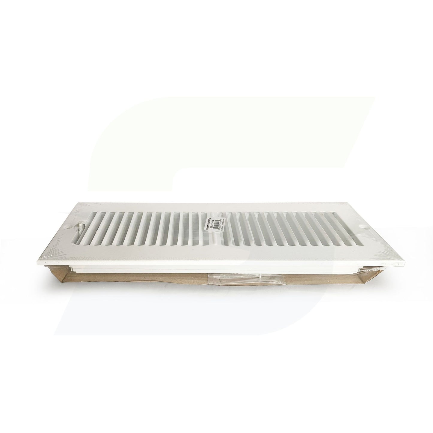 850 Series - 14" x 4" 2-Way Stamped Register for Ceilings / Walls in Soft White