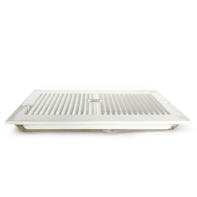 850 Series - 14" x 6" 2-Way Stamped Register for Ceilings / Walls in Soft White
