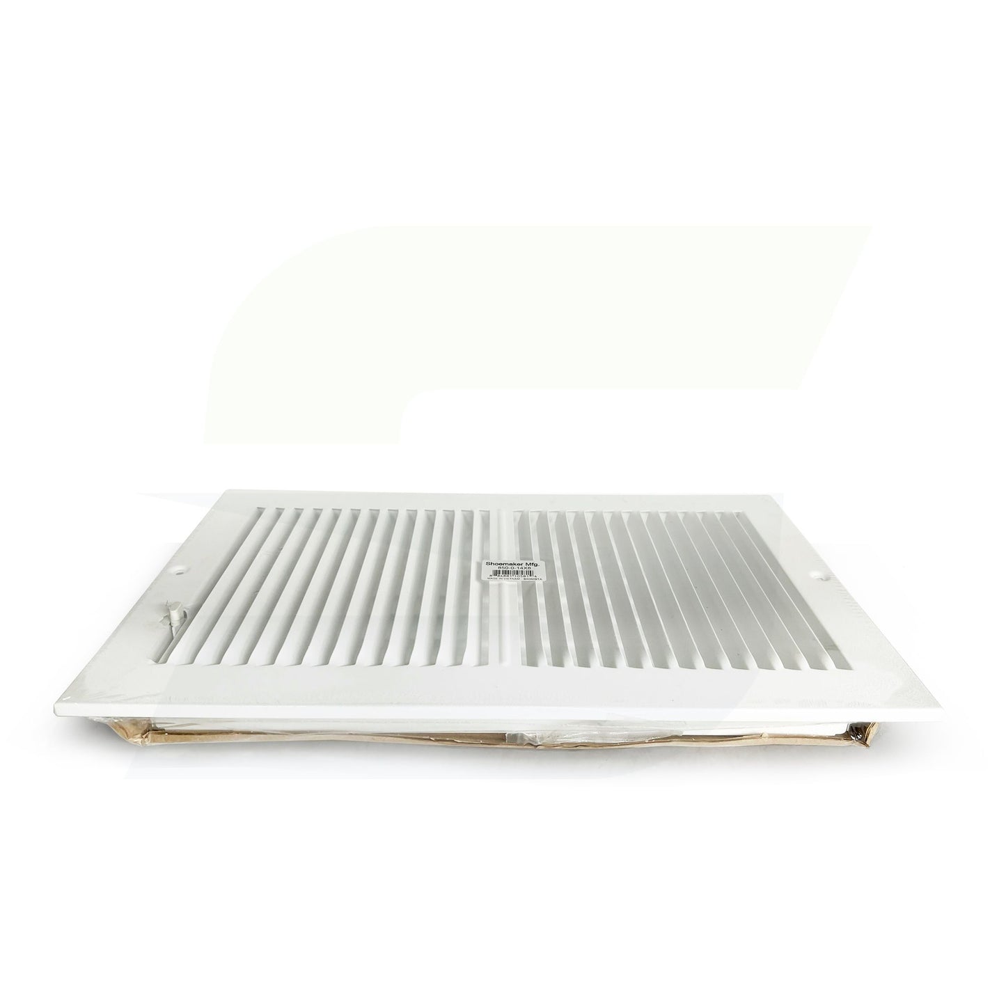 850 Series - 14" x 8" 2-Way Stamped Register for Ceilings / Walls in Soft White