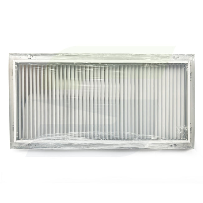 936FG Series - 30" x 14" Fixed 45 Degree Steel Blade Filter Grille