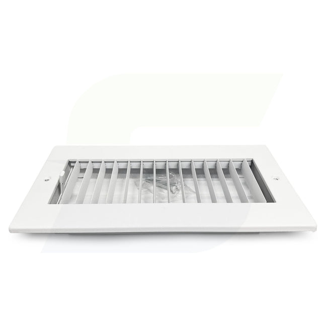 950 Series - 10" x 6" Adjustable Airfoil Blade Register w/ Multi-Shutter Damper