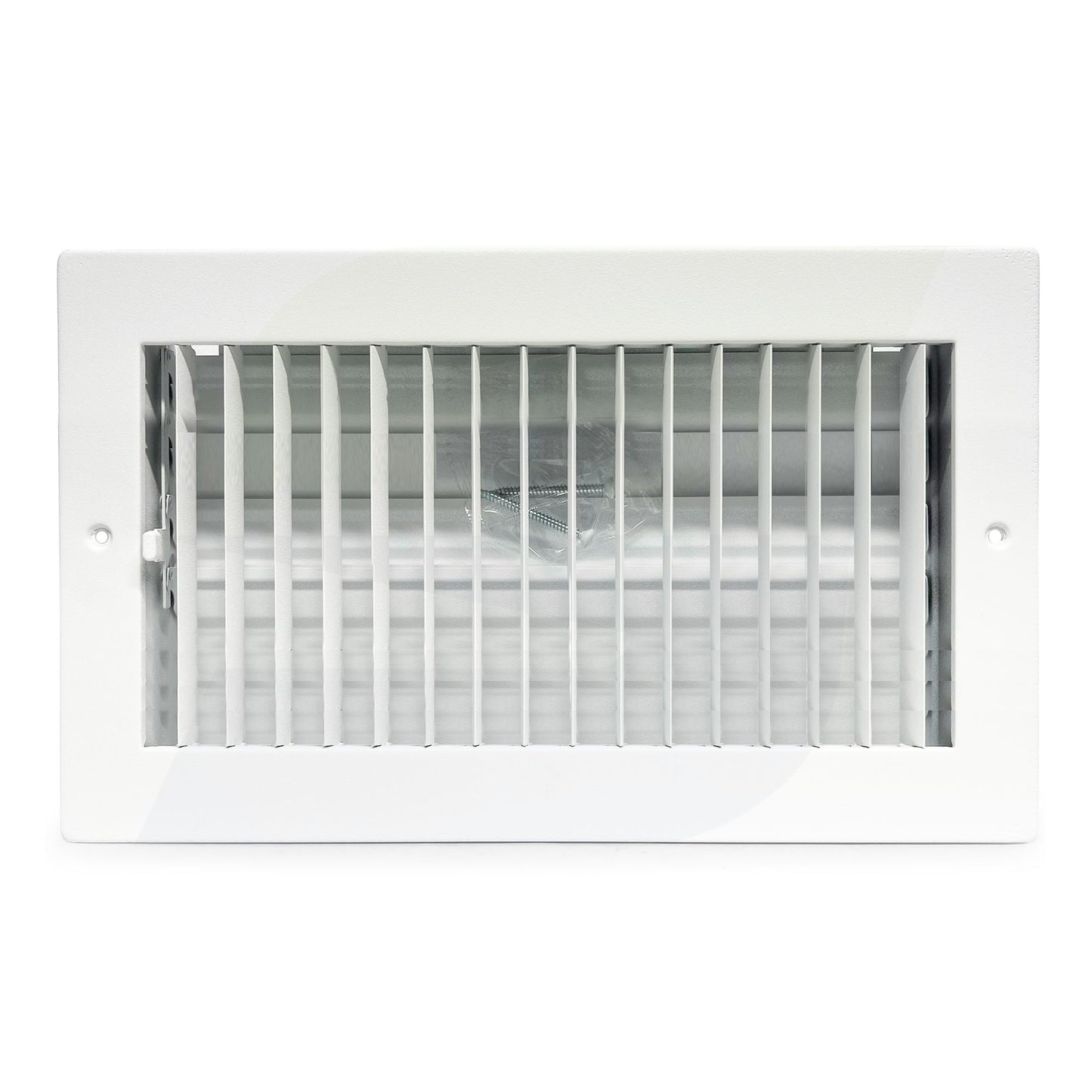 950 Series - 12" x 6" Adjustable Airfoil Blade Register w/ Multi-Shutter Damper