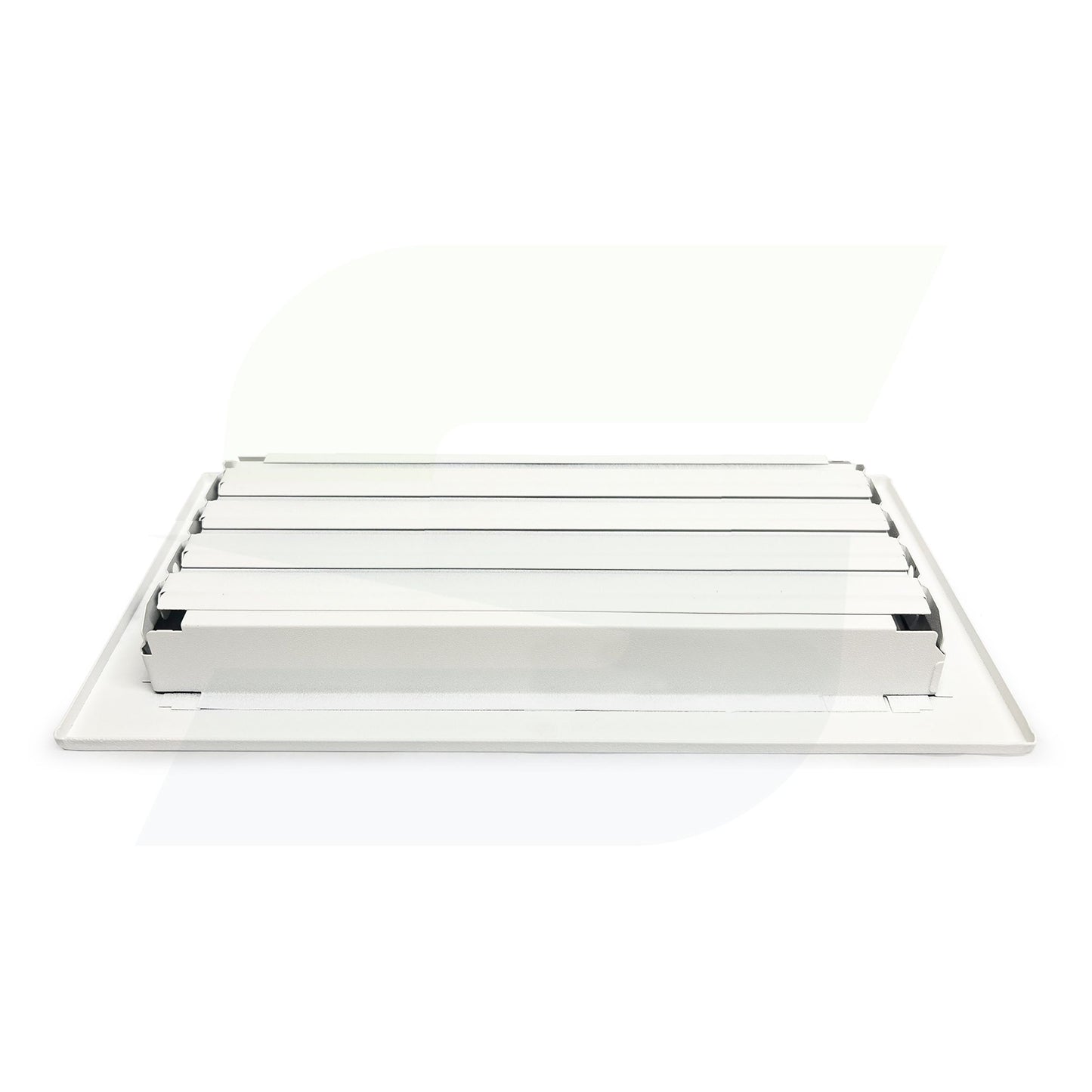 950 Series - 12" x 6" Adjustable Airfoil Blade Register w/ Multi-Shutter Damper