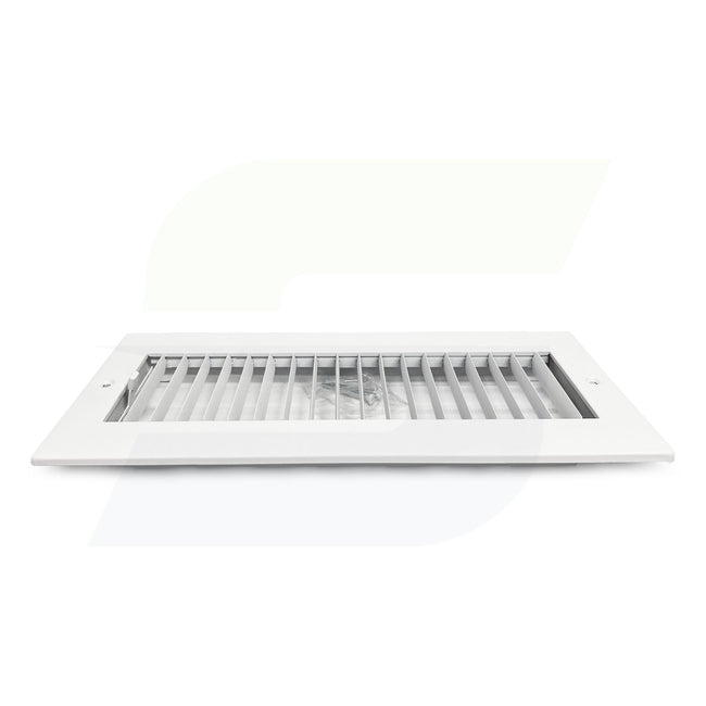 950 Series - 14" x 4" Adjustable Airfoil Blade Register w/ Multi-Shutter Damper