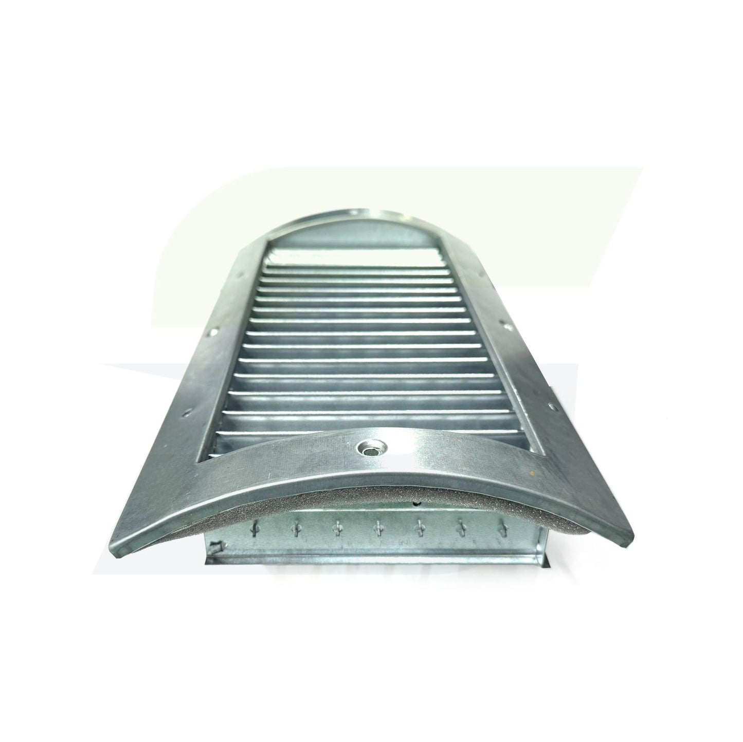 RS34 Series - 12" x 6" Radius Spiral Double Deflection Pipe Grille 12" Diameter