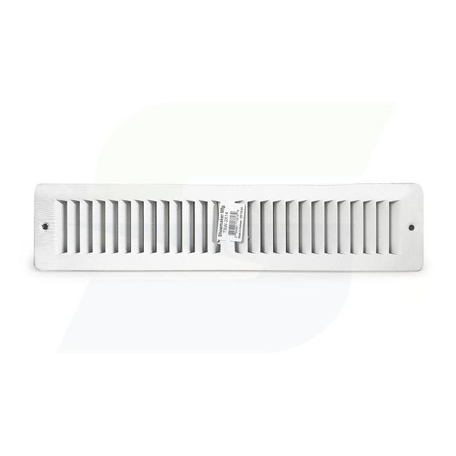 TS Series - 2" x 14" Toe Space Grille in White
