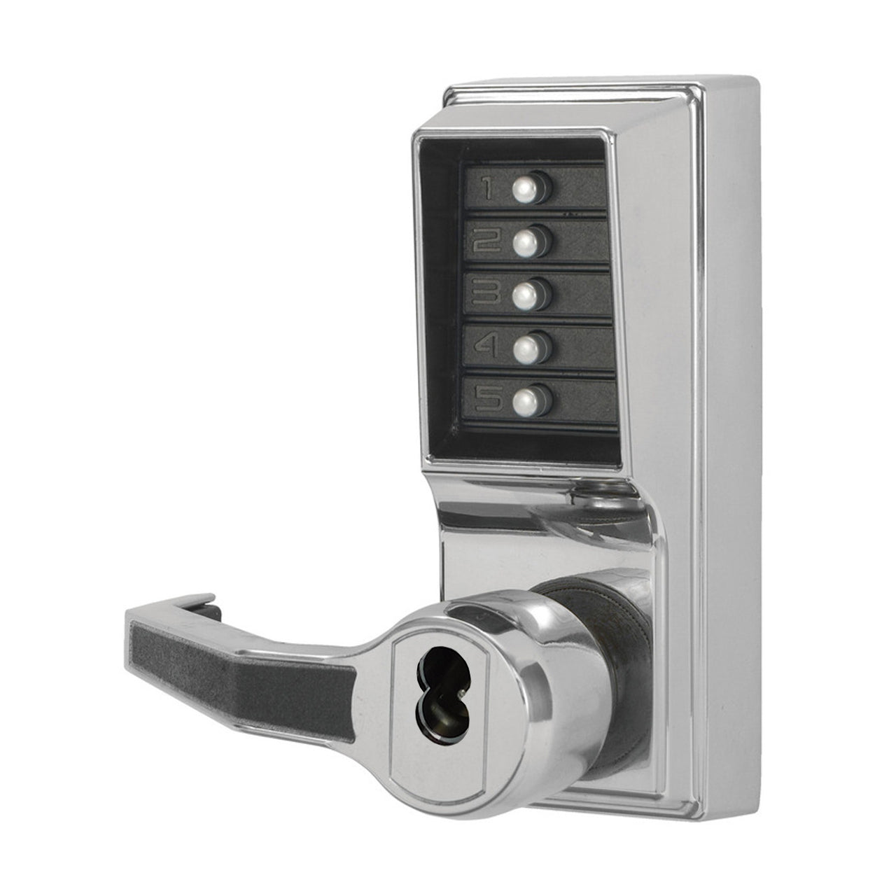 Simplex L1000 Mechanical Combination Lever Lock with Key Override and Privacy Function
