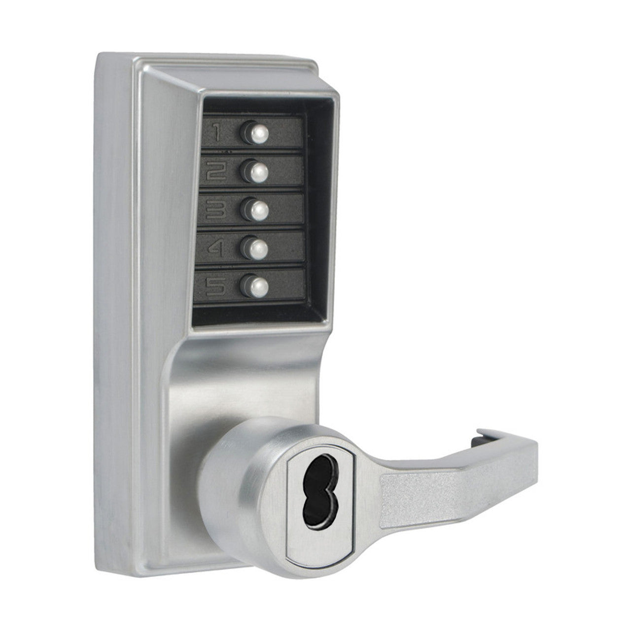 Simplex L1000 Mechanical Combination Lever Lock with Key Override and ...