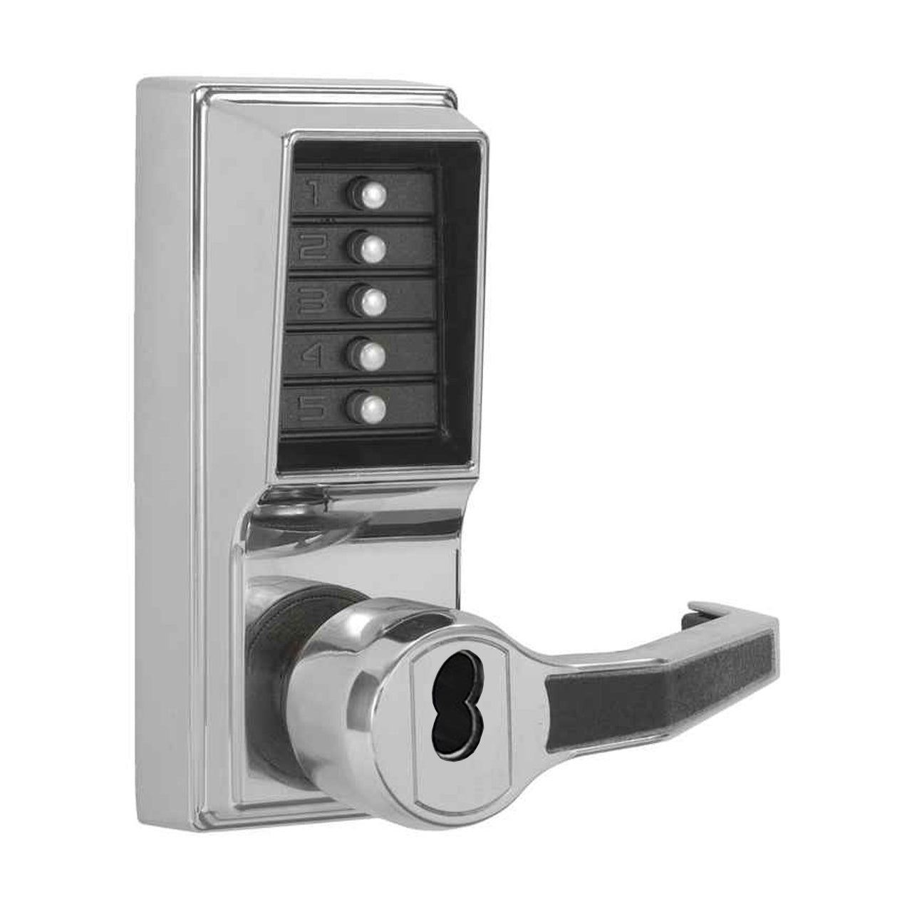Simplex L1000 Mechanical Combination Lever Lock with Key Override and Privacy Function