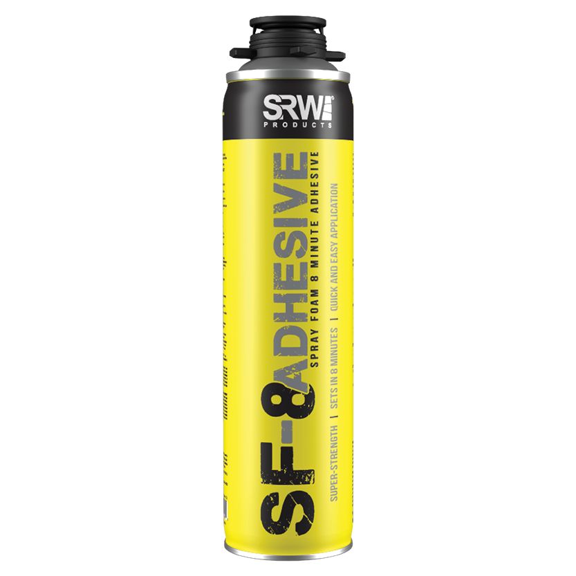 SF-8 - Tack Free Polyurethane Spray Foam Adhesive – SupplyStop.com