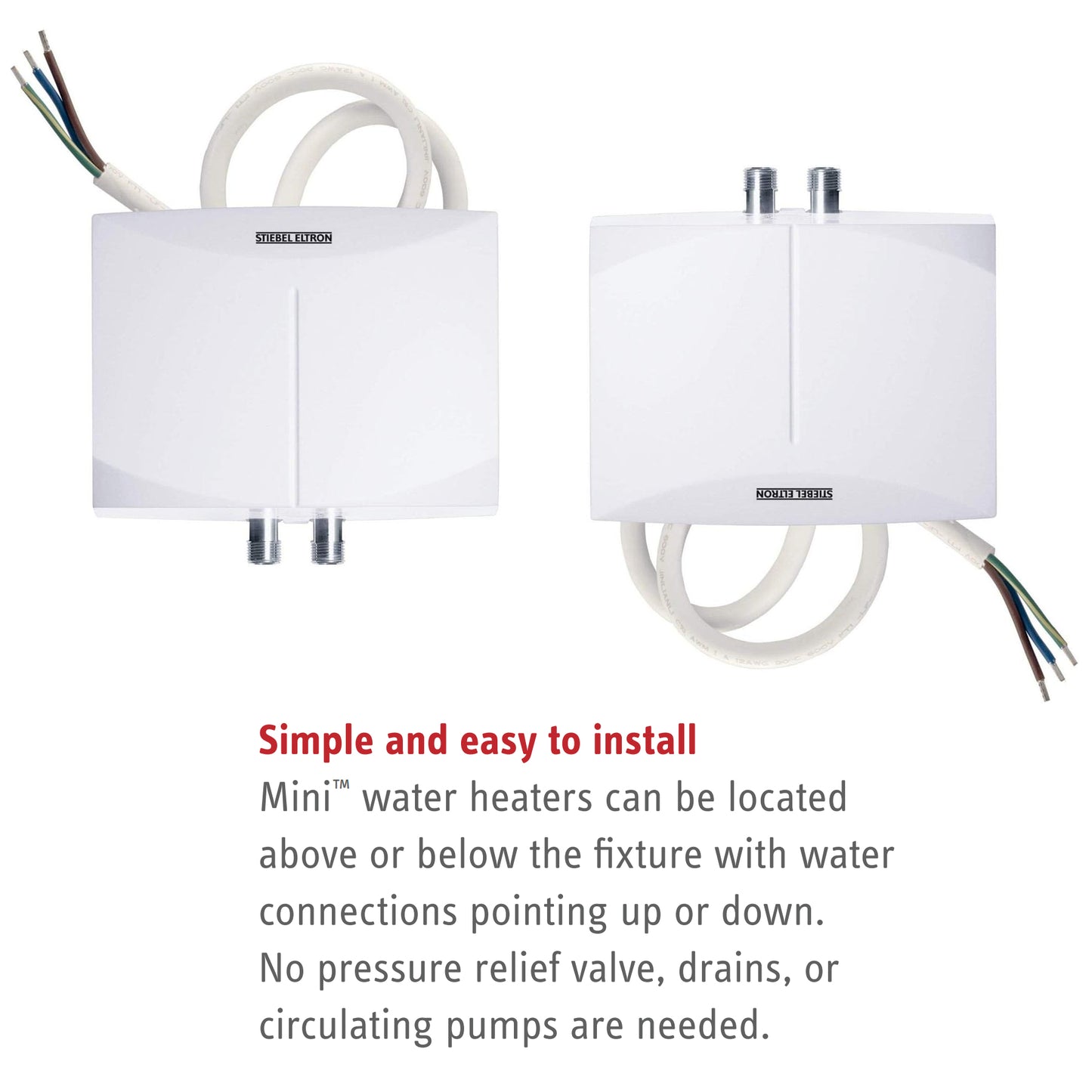 222039 - Mini 4-2 Point-Of-Use Tankless Water Heater for Handwashing - 240V