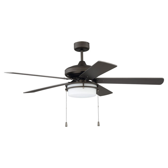 STO52ESP5 - Stonegate 52" 5 Blade Ceiling Fan with Light Kit - Pull Chain - Espresso