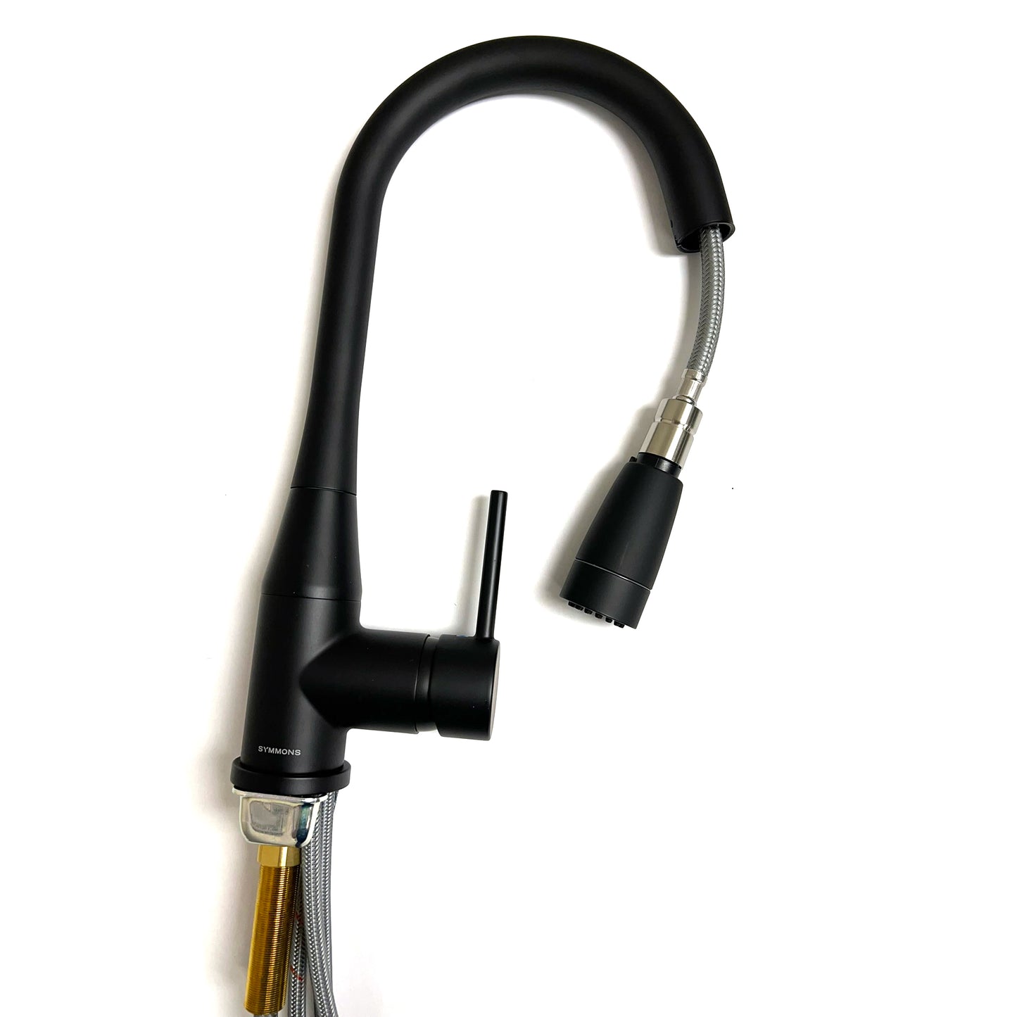 S-2302-MB-PD-1.5 - Sereno Kitchen Faucet - 1.5 GPM - Matte Black