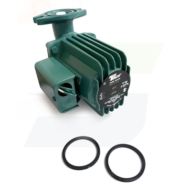 Taco 0011-F4-2IFC - Cartridge Circulator - Cast Iron, Flanged, Integral Flow Check, 1/8 HP