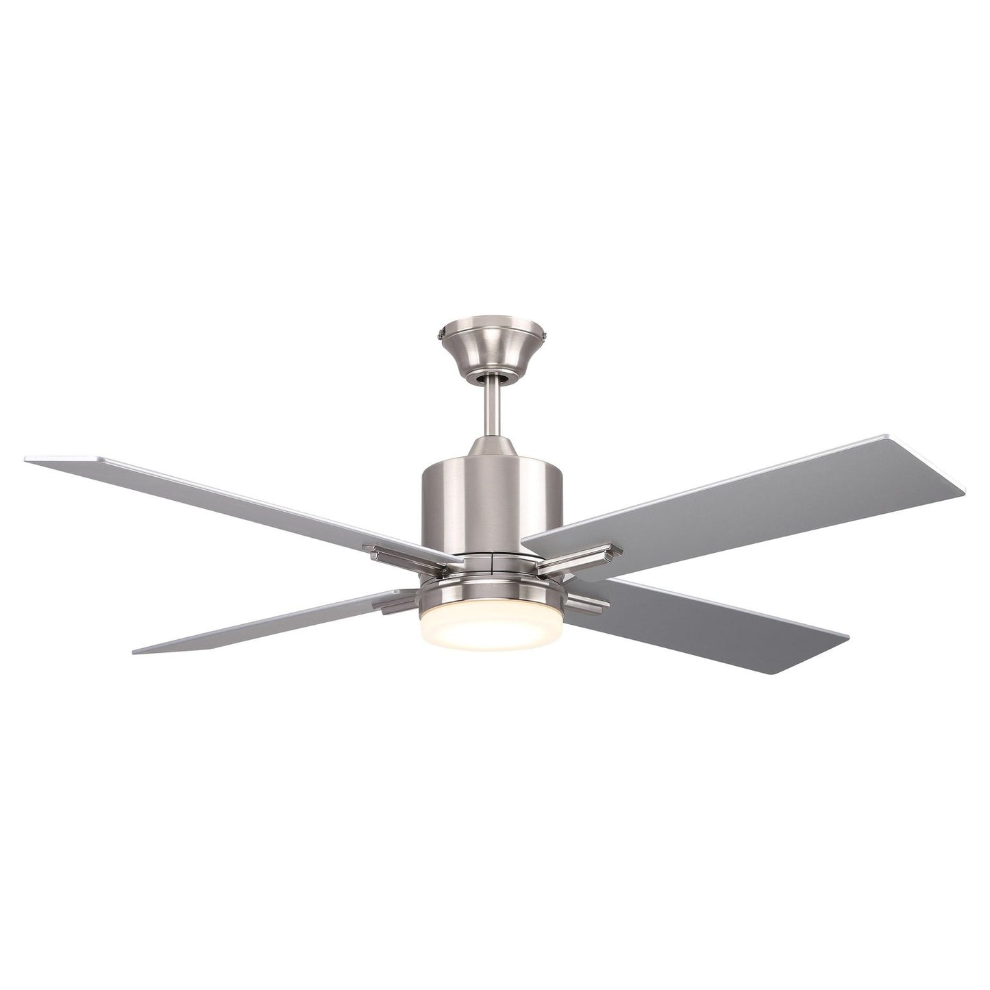 TEA52BNK4 - Teana 52" 4 Blade Ceiling Fan with Light Kit - Brushed Polished Nickel