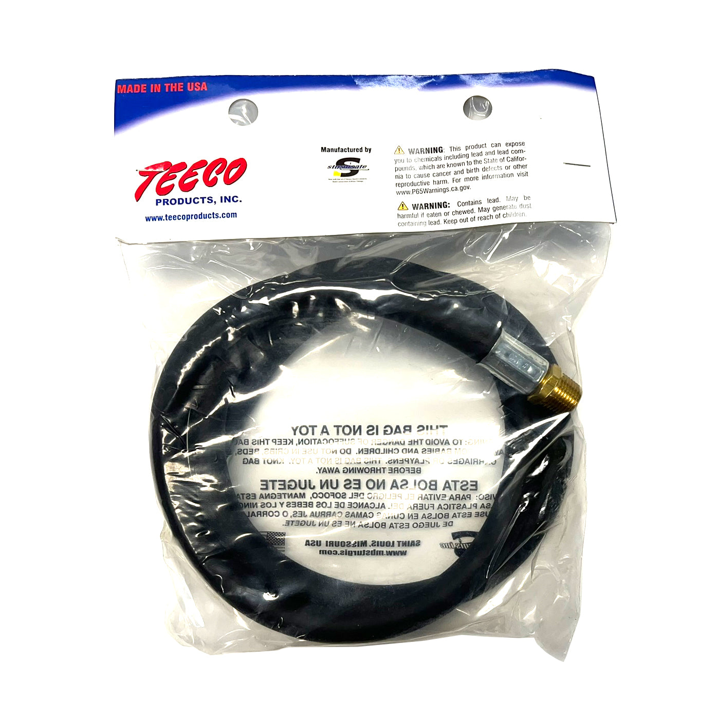 3/8" MPT x Flare High Pressure LPG Hose Assembly - 48"